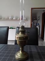 Koperen  olielamp, Antiek en Kunst, Ophalen