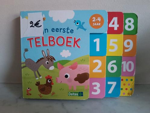 ZNU - Mijn eerste telboek (2-4 j.), Boeken, Kinderboeken | Baby's en Peuters, Zo goed als nieuw, Ophalen
