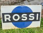Plaque émaillée Rossi, Enlèvement, Utilisé