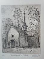 Ets van André Wellens, Antiek en Kunst, Kunst | Etsen en Gravures, Ophalen