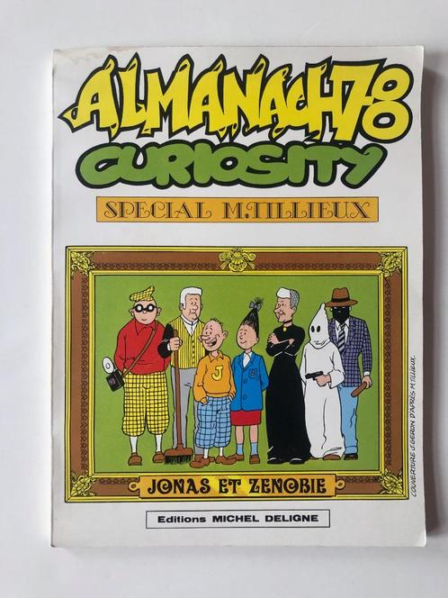 EO Almanach 78 - Spécial Tillieux - TL Curiosity Deligne, Livres, BD, Utilisé, Une BD, Enlèvement ou Envoi