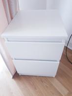 IKEA Malm commode met twee lades, Ophalen, Minder dan 50 cm, 1 of 2 laden, Zo goed als nieuw