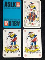 3 Jokers + 1 carte de notation de pont ASLK, Enlèvement ou Envoi, Joker(s), Neuf