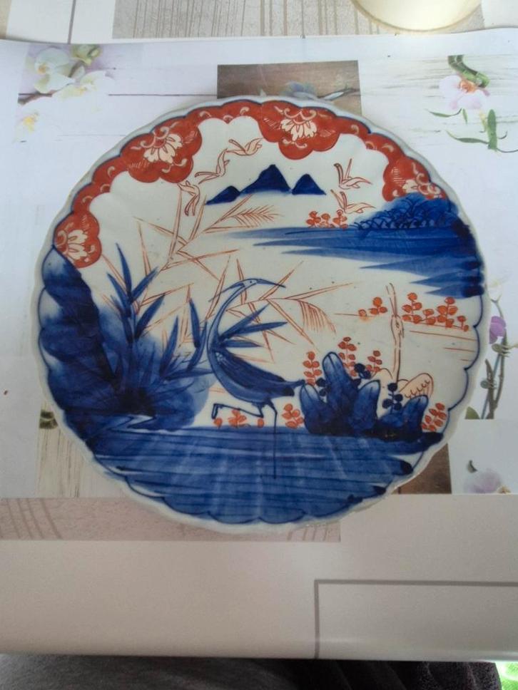 Imari 19e eeuws bord, Antiek en Kunst, Antiek | Wandborden en Tegels, Ophalen of Verzenden