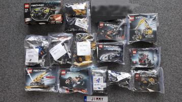 17 setjes LEGO Technic, Enlèvement, Comme neuf, Ensemble complet, Lego