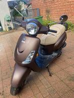 Brommer Sym Fiddle II 50cc mat bruin, Vélos & Vélomoteurs, Scooters | SYM, Classe B (45 km/h), Enlèvement, Utilisé, 50 cm³
