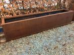 Jardiniere 3 mm longue de 2m en acier corten, Ophalen, Zo goed als nieuw