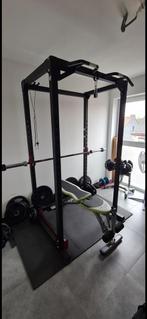 Squat rack - multifunctionele fitnesskooi, Gebruikt, Ophalen
