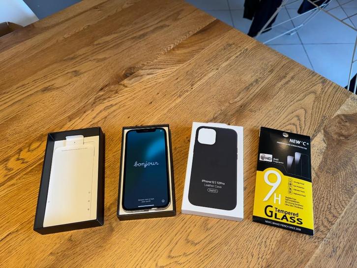 iPhone 12 Pro 128gb + accessoires, Telecommunicatie, Mobiele telefoons | Apple iPhone, Gebruikt, 128 GB, Zonder simlock, iPhone 12 Pro