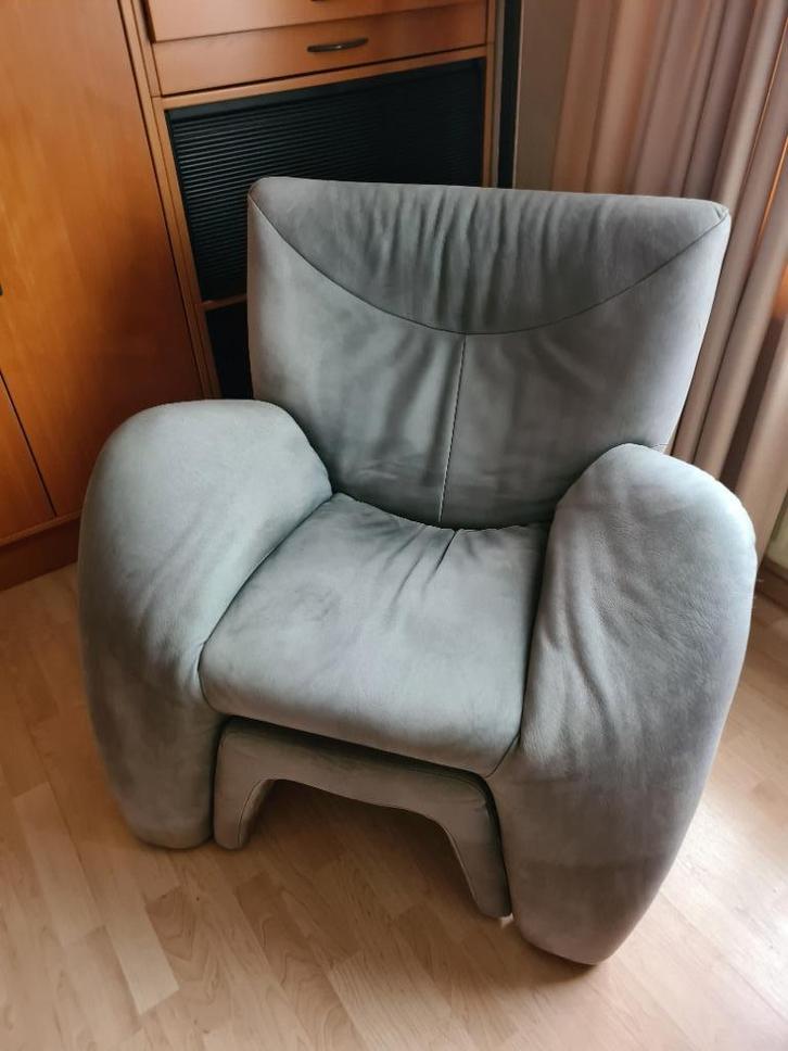 Designfauteuil Leolux type Echnaton, Huis en Inrichting, Zetels | Zetels, Gebruikt, Eenpersoons, Minder dan 150 cm, 75 tot 100 cm
