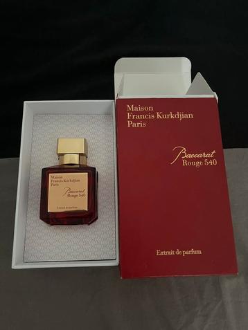 Baccarat rouge 540 beschikbaar voor biedingen