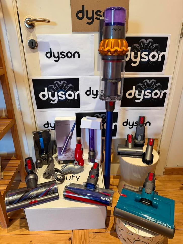 Dyson V15S Submarine en parfait état et fulls en accessoire, Electroménager, Aspirateurs, Comme neuf, Aspirateur, Réservoir, Enlèvement ou Envoi