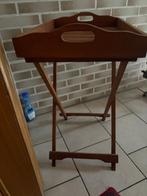 Plateau met voet, Ophalen of Verzenden, Zo goed als nieuw, Rechthoekig, Hout