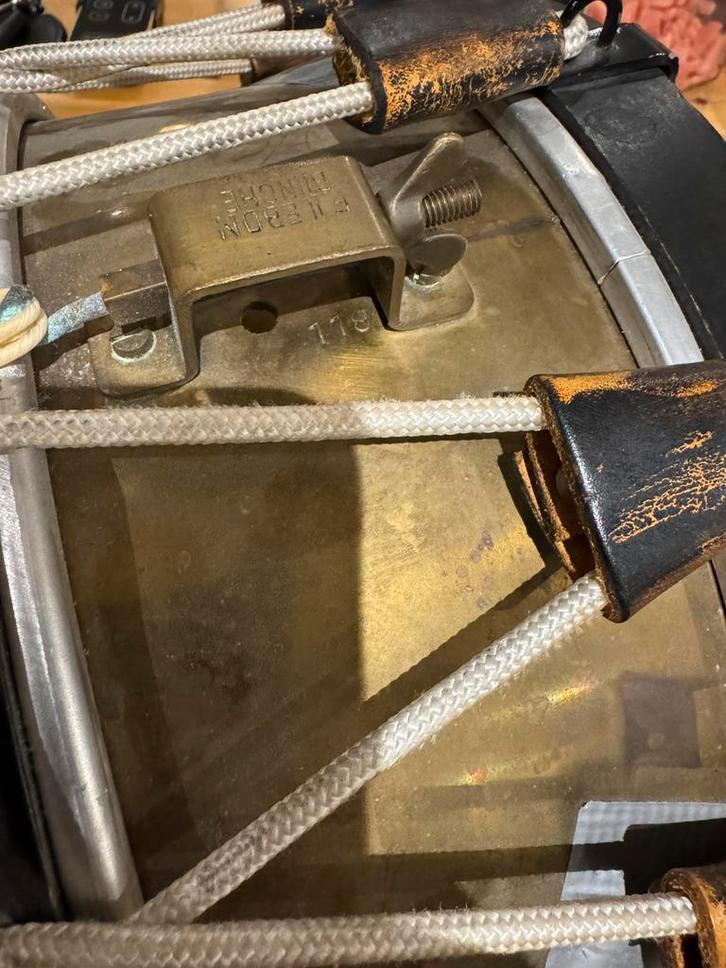 Fût de tambour de gille F. Lebon Binche 36 x 14, Muziek en Instrumenten, Drumstellen en Slagwerk, Gebruikt, Ophalen