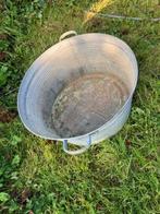 OUDE ZINKEN BASSIN TEIL WASTEIL, Antiek en Kunst, Ophalen