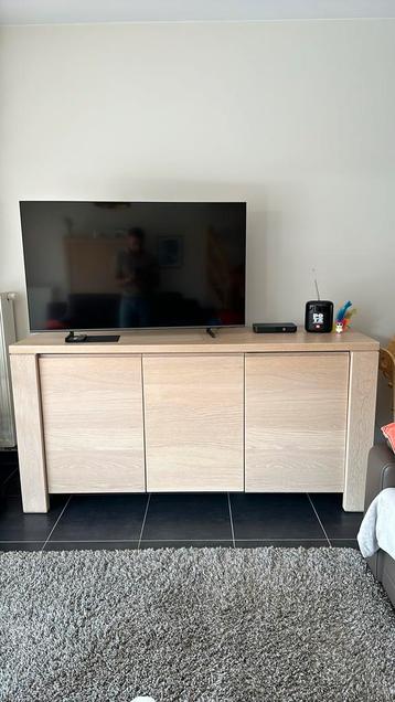 Dressoir / Beige Massief Eik / Vakmanschap door Timmerman