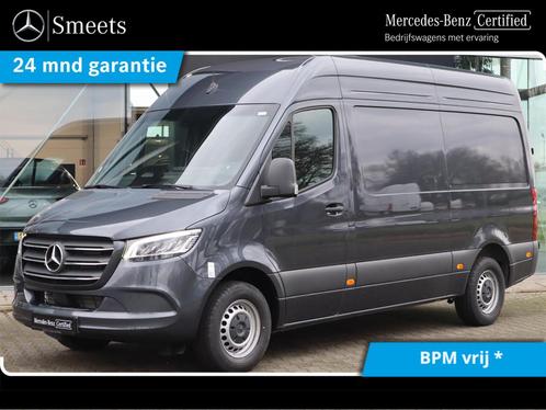 Mercedes-Benz Sprinter 319 L2H2 PRO LED 3.5T TREKHAAK, Auto's, Bestelwagens en Lichte vracht, Bedrijf, Te koop, Used 1. Bestelwagens met ervaring.