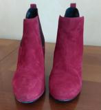 Donker bordeaux -rode laarsjes, Kleding | Dames, Schoenen, Ophalen, Zo goed als nieuw