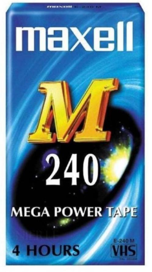 2 NIEUWE VHS videocassettes MAXELL M-240, Cd's en Dvd's, VHS | Film, Nieuw in verpakking, Overige genres, Ophalen of Verzenden