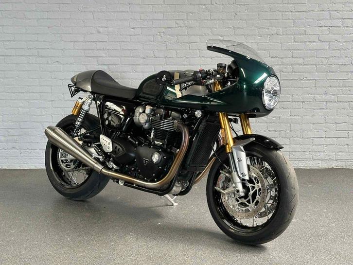 Triumph - thruxton rs 2023 - Moto Center Mertens, Motoren, Motoren | Triumph, Bedrijf, Sport, meer dan 35 kW, 2 cilinders, Motorrijbewijs A