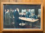 WO 1 kader The signing of the Armistice oude prent, Ophalen