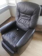 Lederen relax, Huis en Inrichting, Fauteuils, Ophalen, Gebruikt
