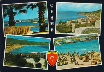 1972 - TURKIJE - Çeşme: 4 Differentes Vues + ÇEŞME beschikbaar voor biedingen