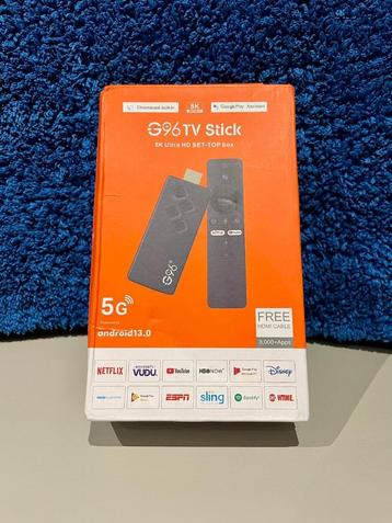  Android 13 5G G96 tv-stick beschikbaar voor biedingen