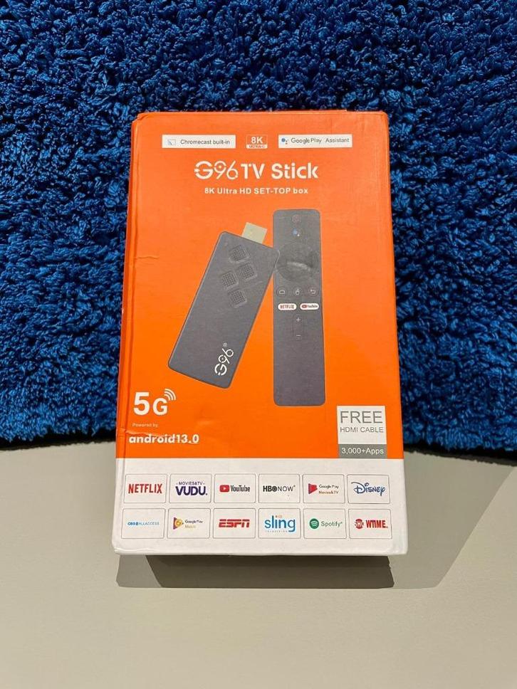 Android 13 5G G96 tv-stick, Audio, Tv en Foto, Televisie-accessoires, Nieuw, Ophalen of Verzenden