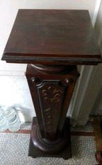 grote zware zuil in hout met sjabloon, h: 150cm, Huis en Inrichting, Woonaccessoires | Zuilen en Pilaren, Ophalen, Zo goed als nieuw