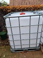 Ibc tonnen op metalen pallet, Ophalen of Verzenden