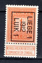 PRE31B MNH** 1912 - LIEGE I 1912 LUIK I, Postzegels en Munten, Postzegels | Europa | België, Ophalen of Verzenden, Postfris, Postfris
