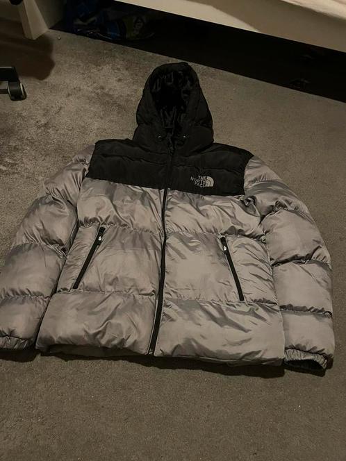 The north face jas, Kleding | Heren, Jassen | Winter, Zo goed als nieuw, Maat 48/50 (M), Grijs, Ophalen of Verzenden