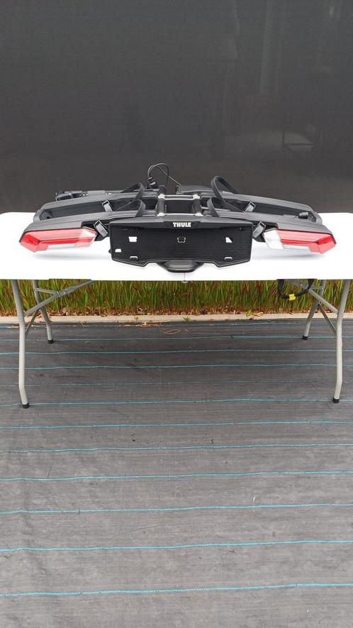 Thule easyfold EPOS 2, Auto diversen, Fietsendragers, Zo goed als nieuw, Trekhaakdrager, 2 fietsen, Brede banden, Elektrische fiets