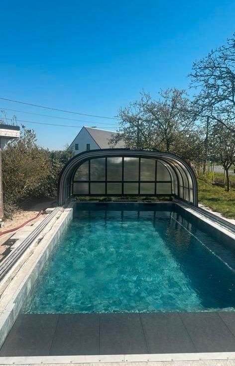 Zwembadkoepel OBRU, Tuin en Terras, Zwembaden, Gebruikt, Inbouwzwembad, Ophalen