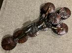 KRUISBEELD CRUCIFIX HEEL OUD GEMAAKT VAN LUCIFERDOOSJES., Antiek en Kunst, Ophalen of Verzenden