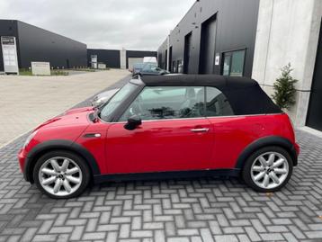 Mini Cooper One Cabriolet, 1.6I, Leder, Mooie staat,Garantie beschikbaar voor biedingen
