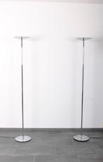 Set van 2 vintage Fase Halogeen Uplighters, Ophalen of Verzenden, Glas, Design, minimalistisch, 150 tot 200 cm