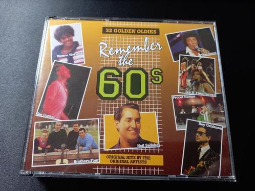 Remember The 60s - 2 CD = neuf, CD & DVD, CD | Pop, Comme neuf, 1960 à 1980, Enlèvement ou Envoi