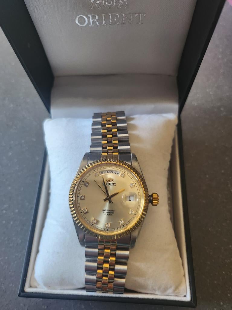 Orient "President" Classic  automatic, Handtassen en Accessoires, Horloges | Dames, Ophalen of Verzenden, Rolex