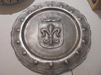 Assiette étain Lys, Antiek en Kunst, Antiek | Tin, Ophalen