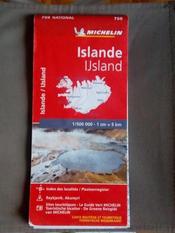 Kaart IJsland 