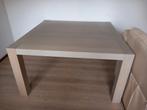 Vol eiken tafel 145x145, Huis en Inrichting, Tafels | Salontafels, Ophalen of Verzenden