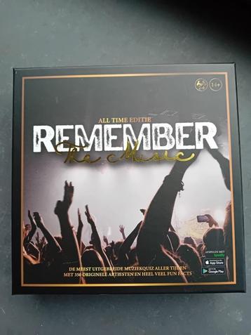 GEZELSCHAPSSPEL - REMEMBER THE MUSIC * All Time Edition beschikbaar voor biedingen