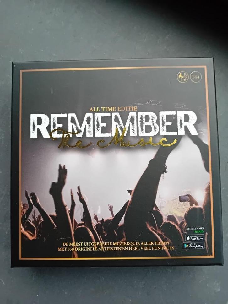 GEZELSCHAPSSPEL - REMEMBER THE MUSIC * All Time Edition, Hobby en Vrije tijd, Gezelschapsspellen | Bordspellen, Zo goed als nieuw
