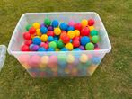 Doos vol ballen voor ballenbad., Ophalen, Gebruikt