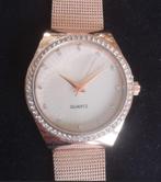 Nieuwe QUARTZ Horloge met Swarovski steentjes, Handtassen en Accessoires, Horloges | Dames, Ophalen of Verzenden, Nieuw