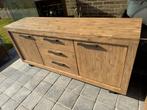 Acacia houten dressoir ( 174cm x 76cm x 46cm ), Huis en Inrichting, Ophalen, Landelijk modern industrieel, 150 tot 200 cm, Zo goed als nieuw