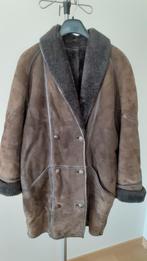 BRUINE DAMES WINTERJAS IN MOUTON RETOURNE, Kleding | Dames, Jassen | Winter, Maat 38/40 (M), Bouckaert, Bruin, Ophalen of Verzenden