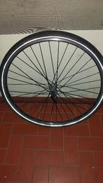 Shimano voorwiel 28 inch - compleet met binnen en buitenband, Fietsen en Brommers, Fietsonderdelen, Wiel, Gebruikt, Algemeen, Ophalen of Verzenden